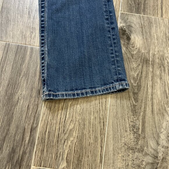 Project-Miss Me Jeans Womens 27 Low Rise Boot Y2K Embellished Medium Wash Denim - Picture 8 of 13